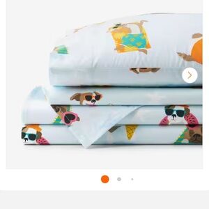 The Company Store White Sheet Set Crisp Cotton Finish